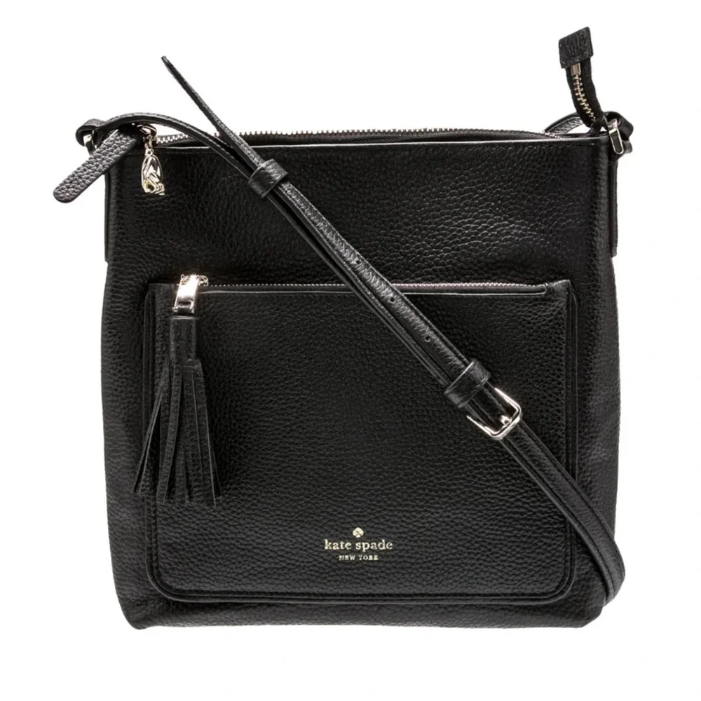 Kate Spade New York On Purpose Leather Crossbody - Picture 1 of 15